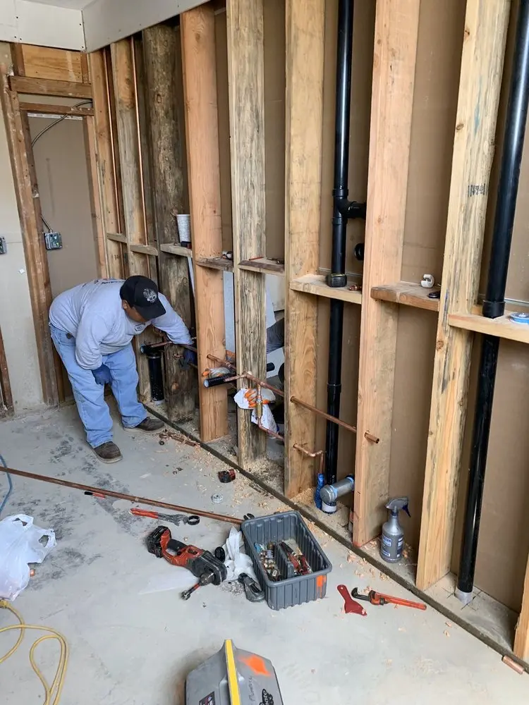 Commercial rough-in plumbing for Gas Line Repair in Herndon Heights
